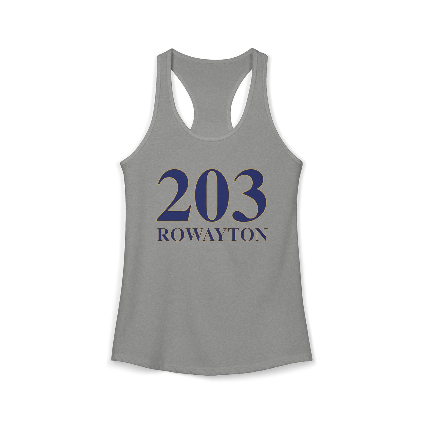 203 Rowayton Women's Ideal Racerback Tank Top