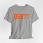 06877 Ridgefield Connecticut Zip Code Unisex Jersey Short Sleeve T-Shirt