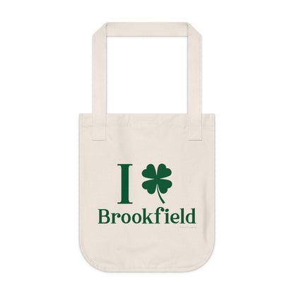 I Clover Brookfield Organic Canvas Tote Bag