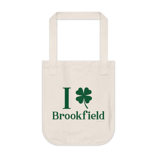 I Clover Brookfield Organic Canvas Tote Bag