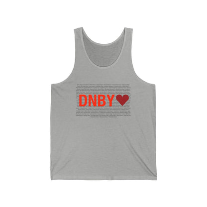 Danbury Love Unisex Jersey Tank Top