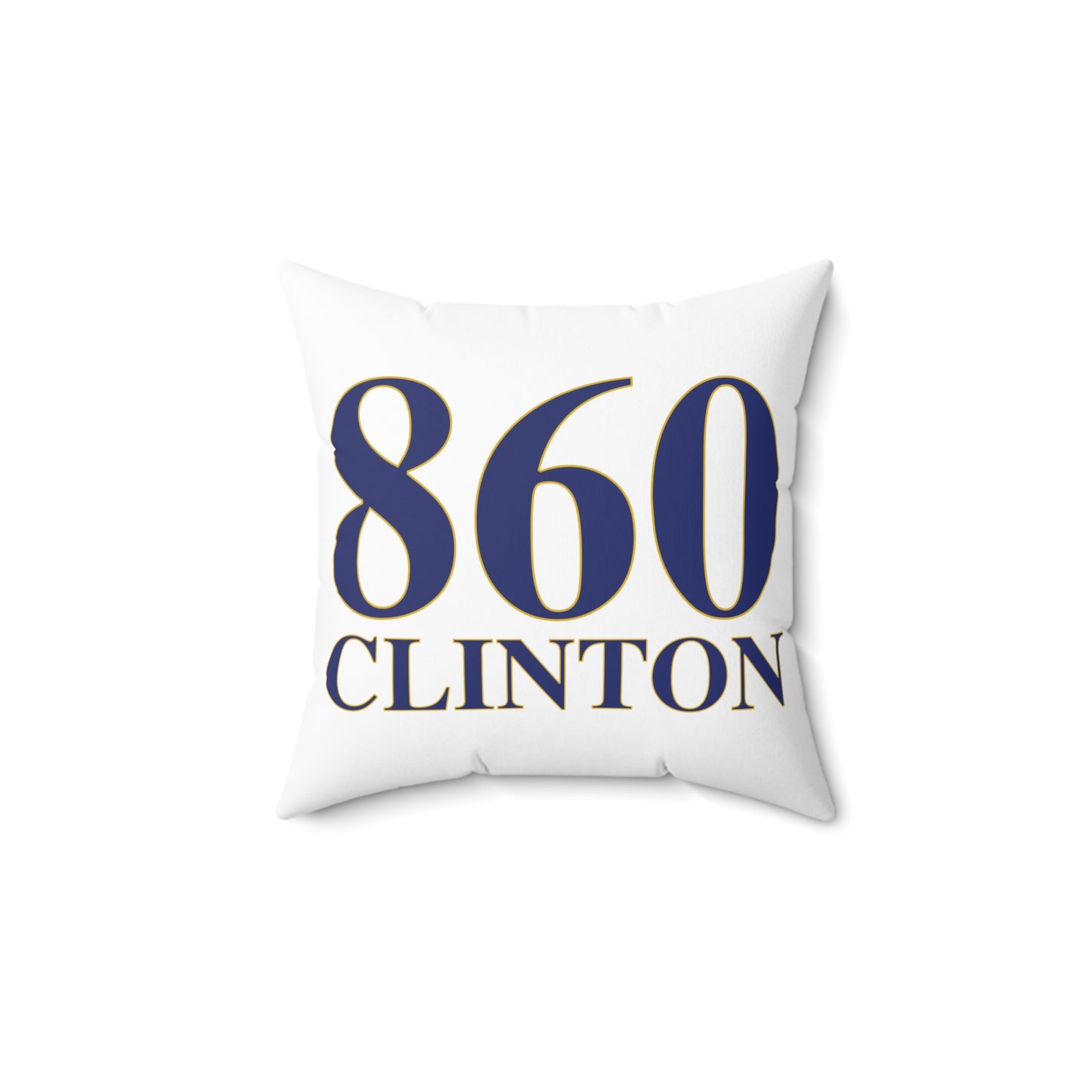 860 Clinton Spun Polyester Square Pillow