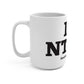 I Heart NTWN Mug 15oz