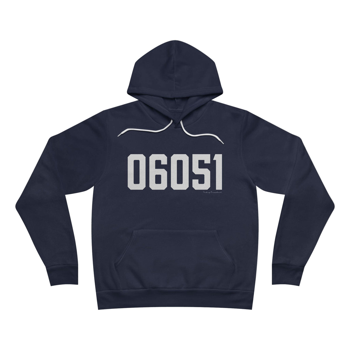 06051 New Britain CT Zip Code Sponge Fleece Pullover Hoodie