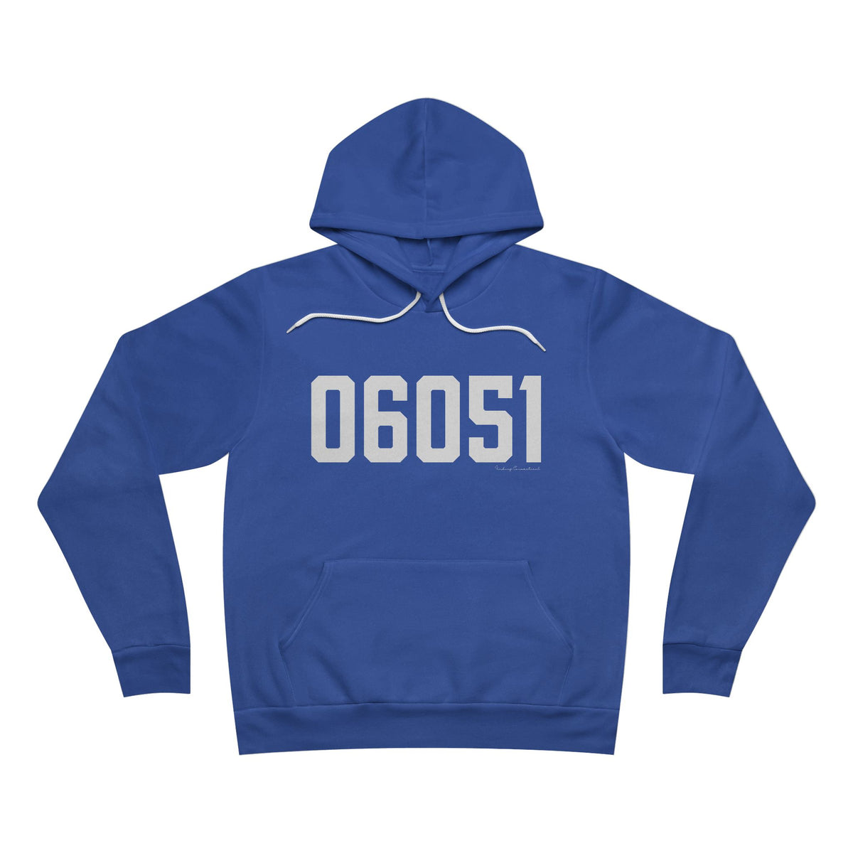 06051 New Britain CT Zip Code Sponge Fleece Pullover Hoodie