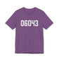06043 Bolton CT Zip Code Unisex Jersey Short Sleeve T-Shirt