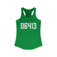 06413 Clinton CT Zip Code Women's Ideal Racerback Tank Top