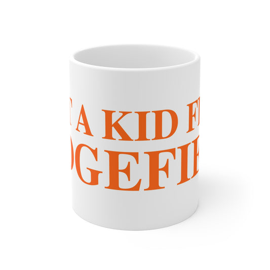 Just a kid from Ridgefield  Mug 11oz