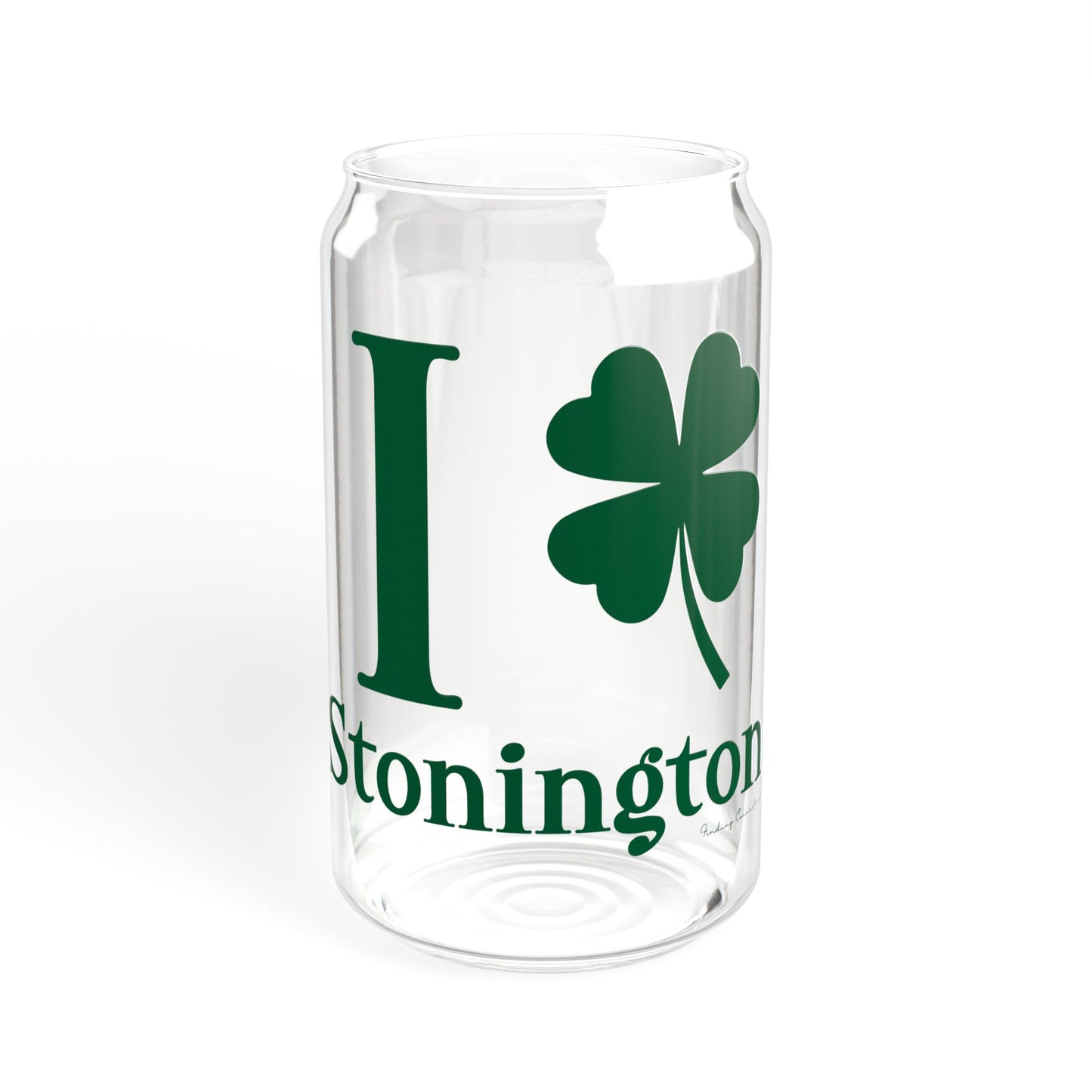 I Clover Stonington Sipper Glass, 16oz