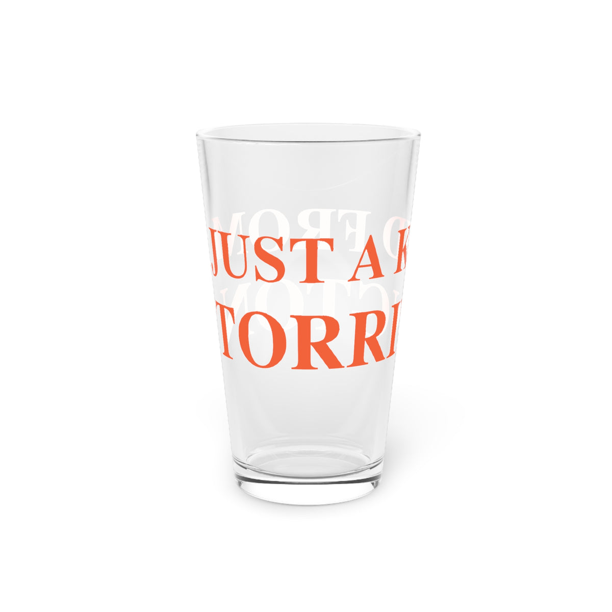 Just a kid from Torrington Pint Glass, 16oz