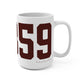 06359 North Stonington Connecticut Zip Code Mug 15oz