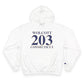 Wolcott 203 Connecticut Champion Hoodie