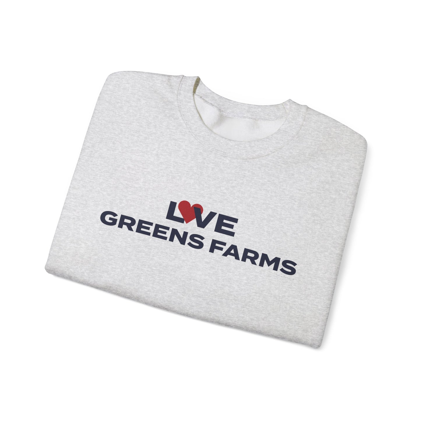 Love Greens Farms Unisex Heavy Blend™ Crewneck Sweatshirt