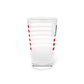 East Haven Connecticut Flag Pint Glass, 16oz