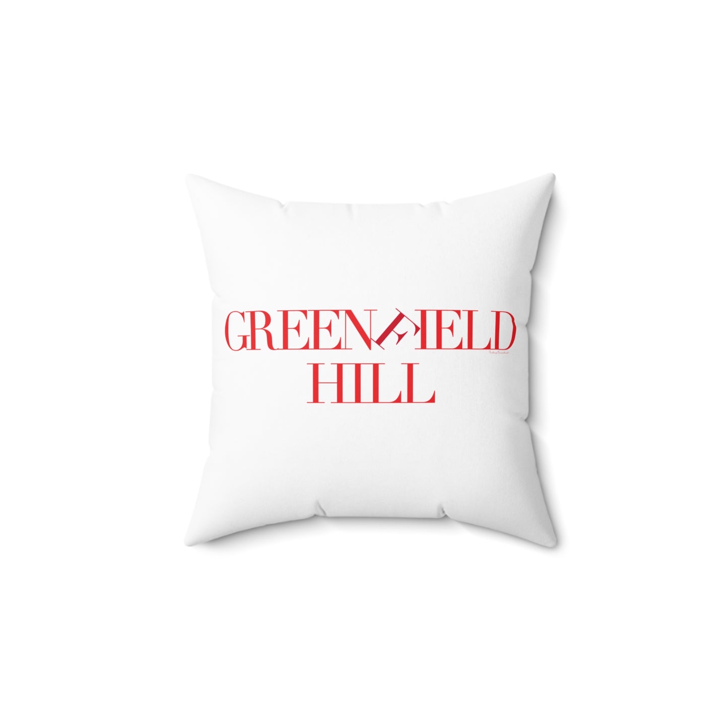41 Tilt Greenfield Hill Spun Polyester Square Pillow