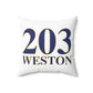 203 Weston Spun Polyester Square Pillow