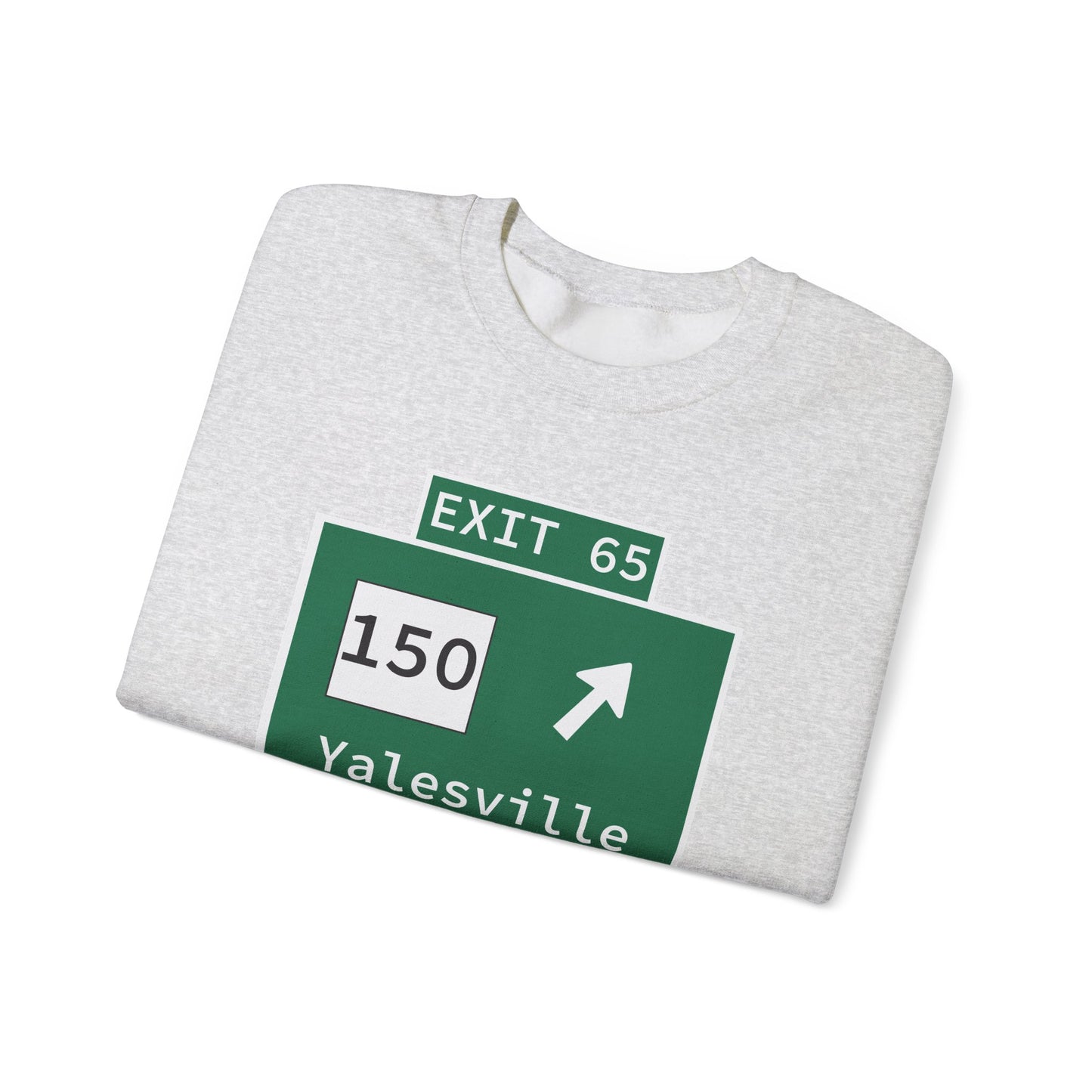 Vintage WCP Exit 65 Sign Unisex Heavy Blend™ Crewneck Sweatshirt