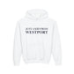 Just a kid from Westport Youth Heavy Blend Hooded Sweatshirt