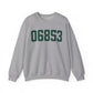 06853 Norwalk Connecticut Zip Code Unisex Heavy Blend™ Crewneck Sweatshirt
