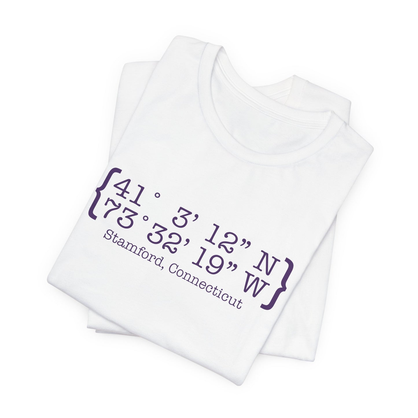 Stamford Coordinates - White Unisex Jersey Short Sleeve T-Shirt