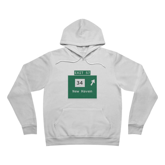 Vintage WCP Exit 57 Sign Unisex Sponge Fleece Pullover Hoodie