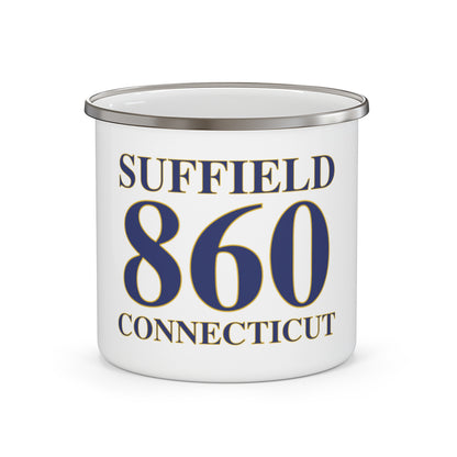 Suffield 860 Connecticut Enamel Camping Mug