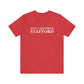 Just a kid from Stafford Unisex Jersey Short Sleeve T-Shirt