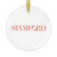 41 Tilt Stamford Glass Ornaments