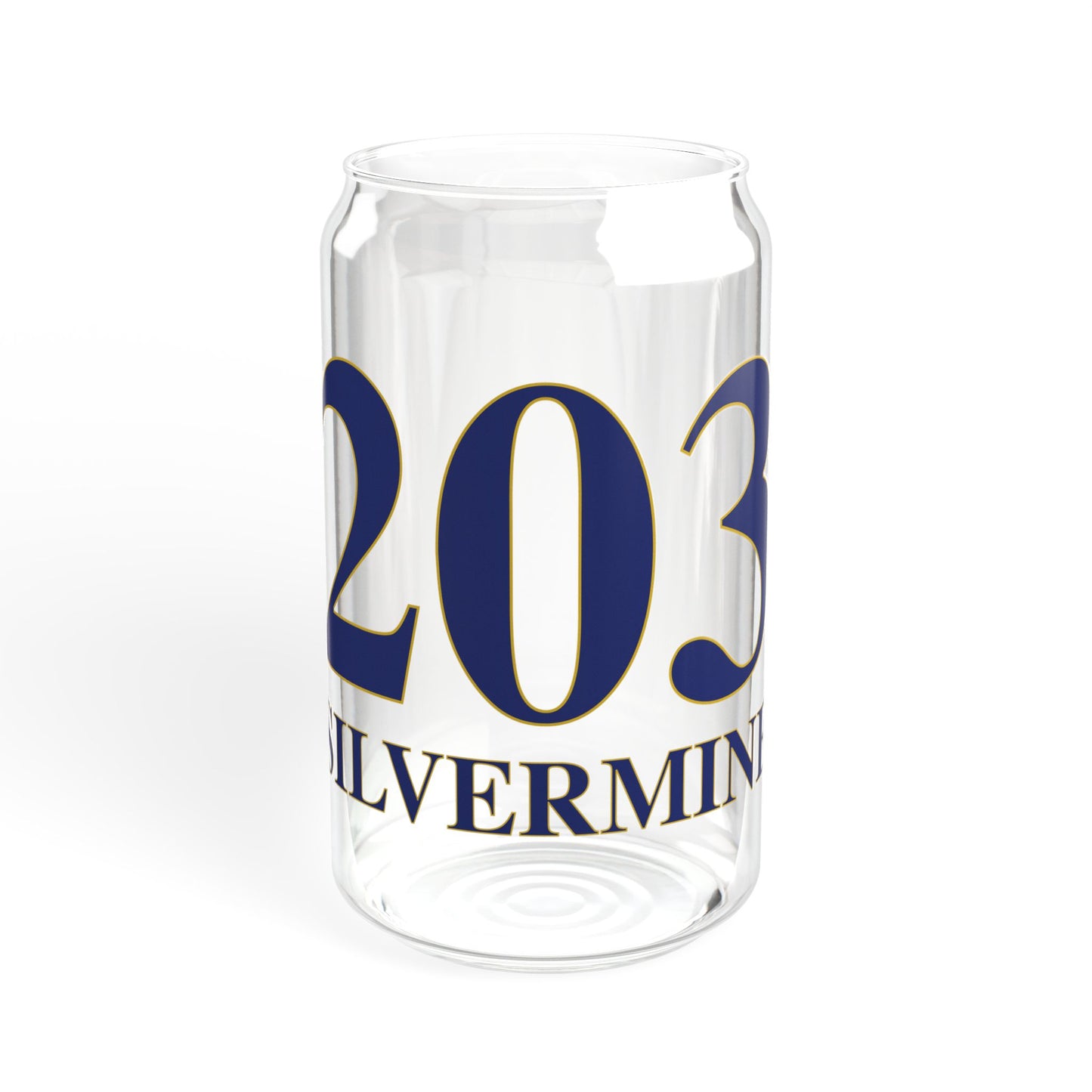 203 Silvermine Sipper Glass, 16oz