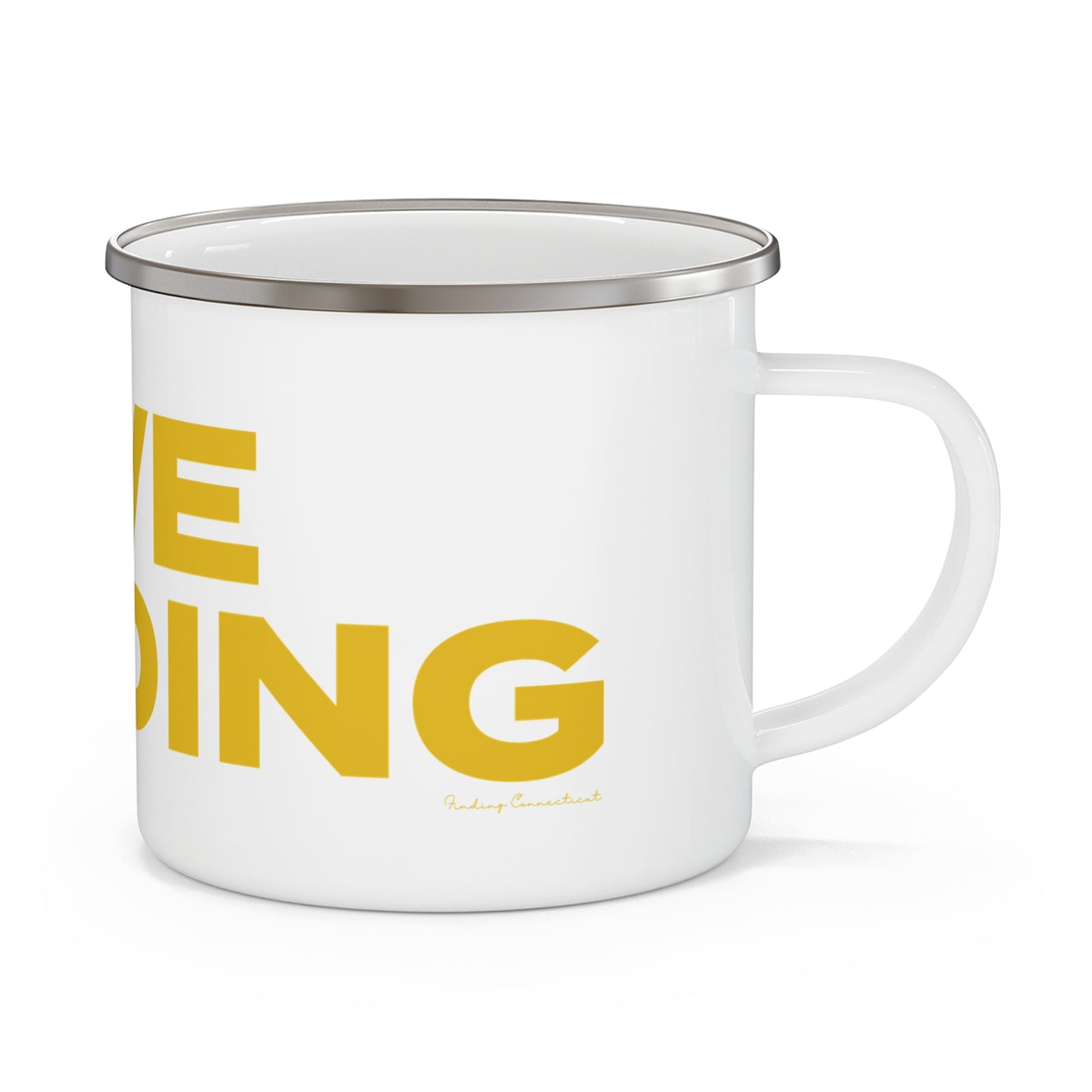 Love Redding Enamel Camping Mug
