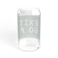 Vintage Exit 60 WCP Sign Sipper Glass, 16oz