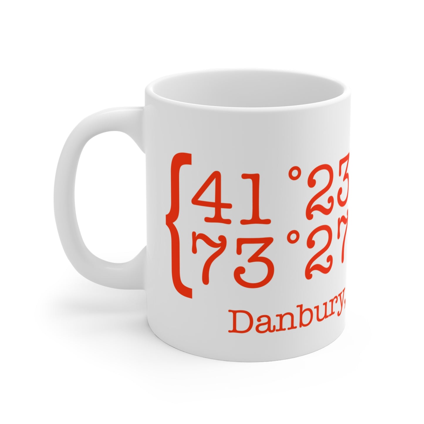 Danbury Coordinates Mug 11oz