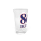 860 Durham Red, White & Blue  Pint Glass, 16oz