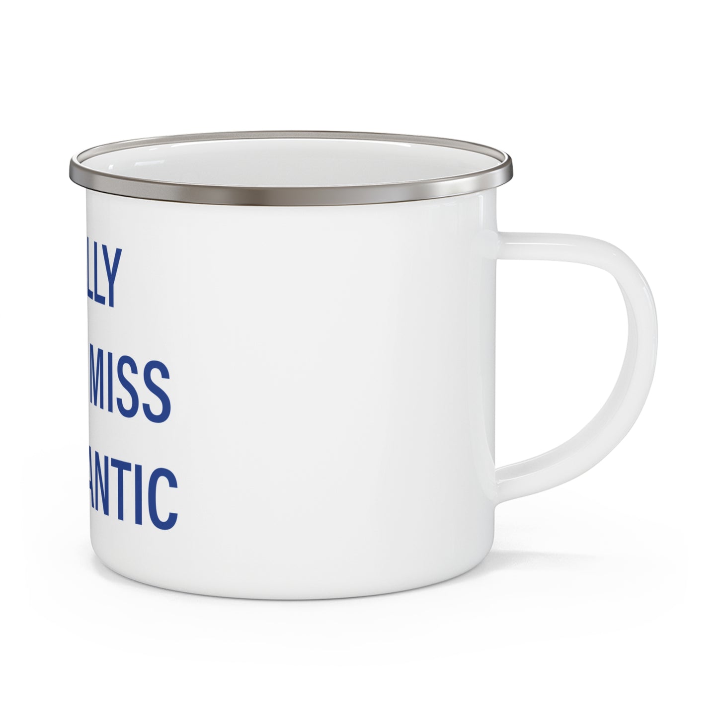 I Really Really Miss Willimantic  Enamel Camping Mug