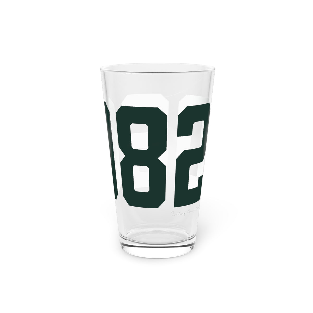 06082 Enfield Connecticut Zip Code Pint Glass, 16oz