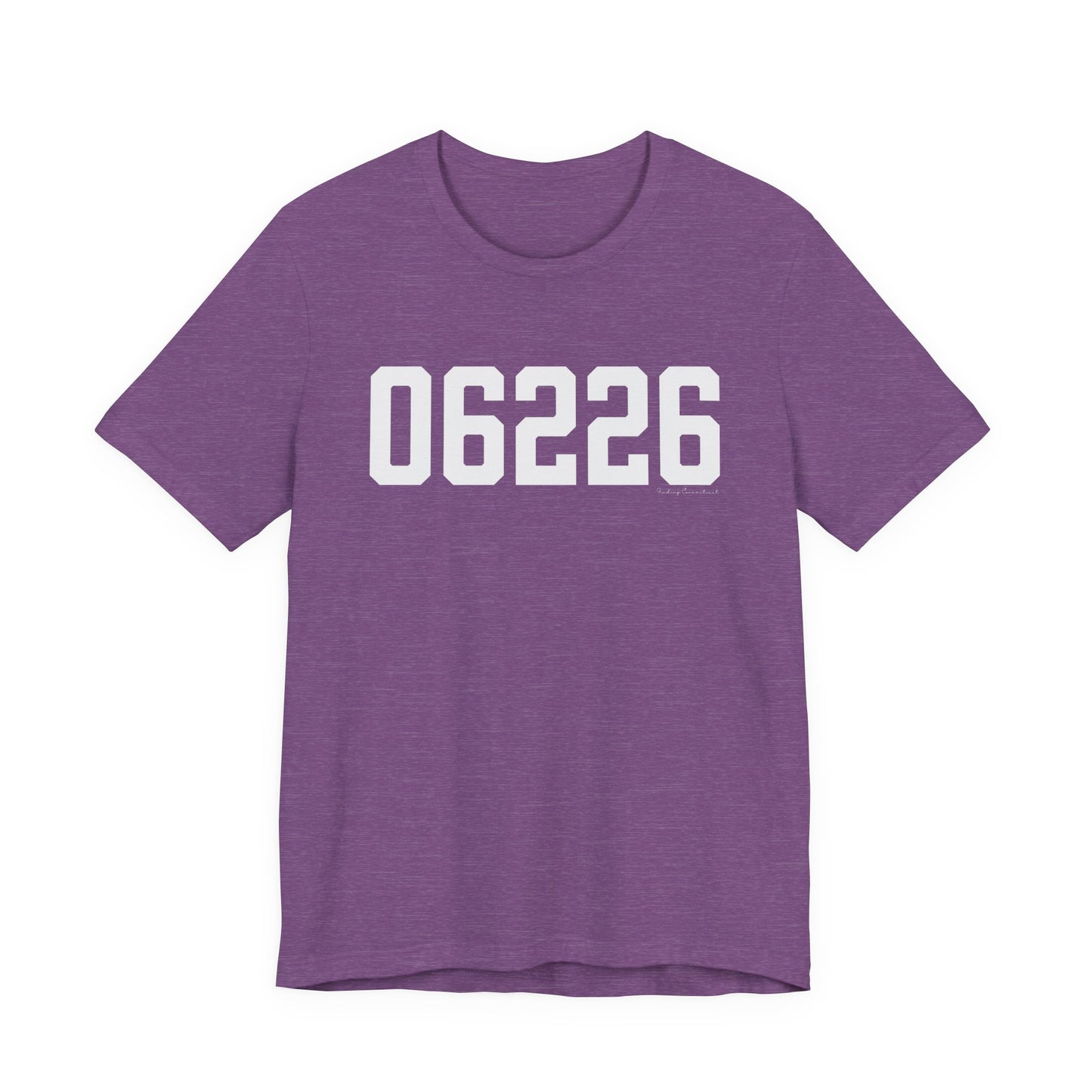 06226 Willimantic CT Zip Code Unisex Jersey Short Sleeve T-Shirt
