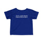 Just a kid from Greenfield Hill Infant Fine Jersey T-Shirt