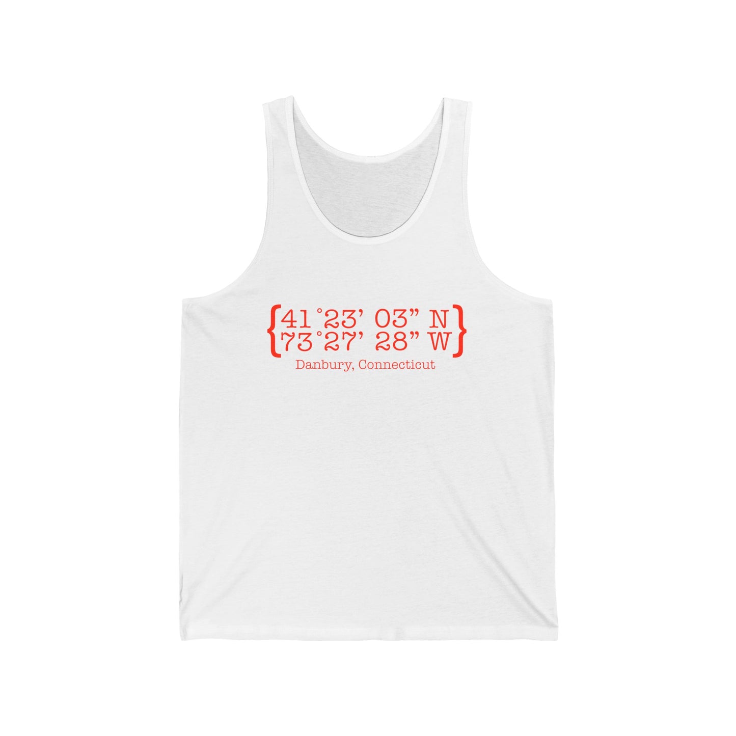 Danbury Coordinates Unisex Jersey Tank Top