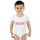Just a kid from Preston Infant Baby Rib Bodysuit