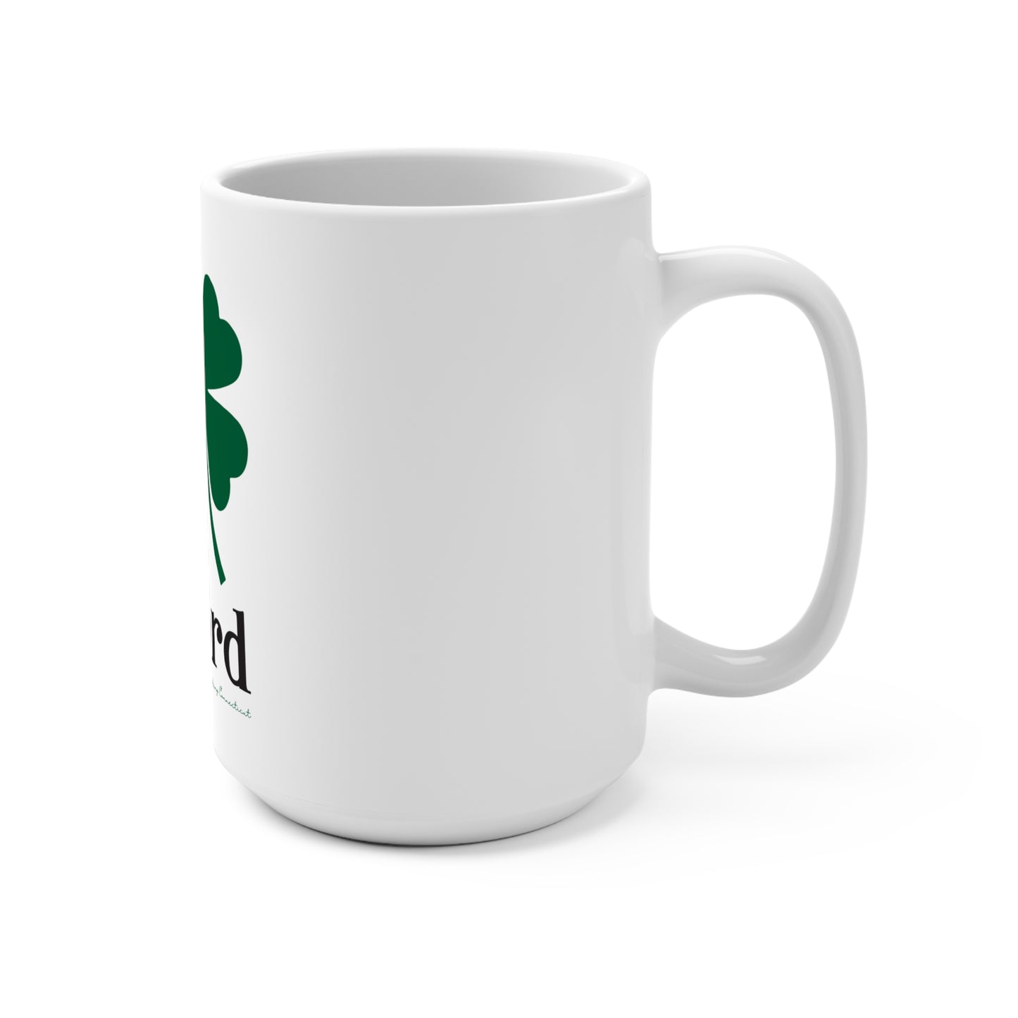 I Clover Oxford Mug 15oz