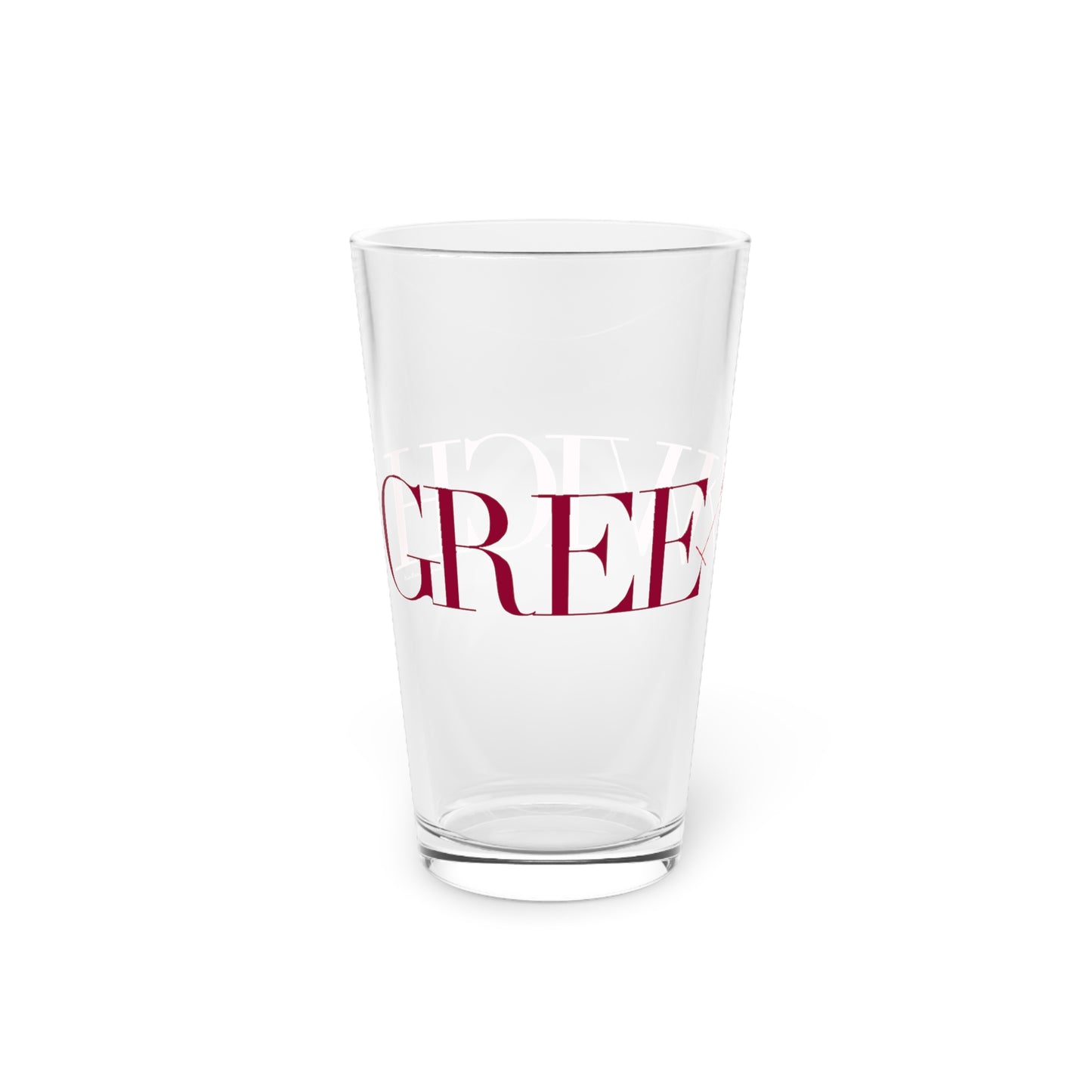 41 Tilt Greenwich Pint Glass, 16oz
