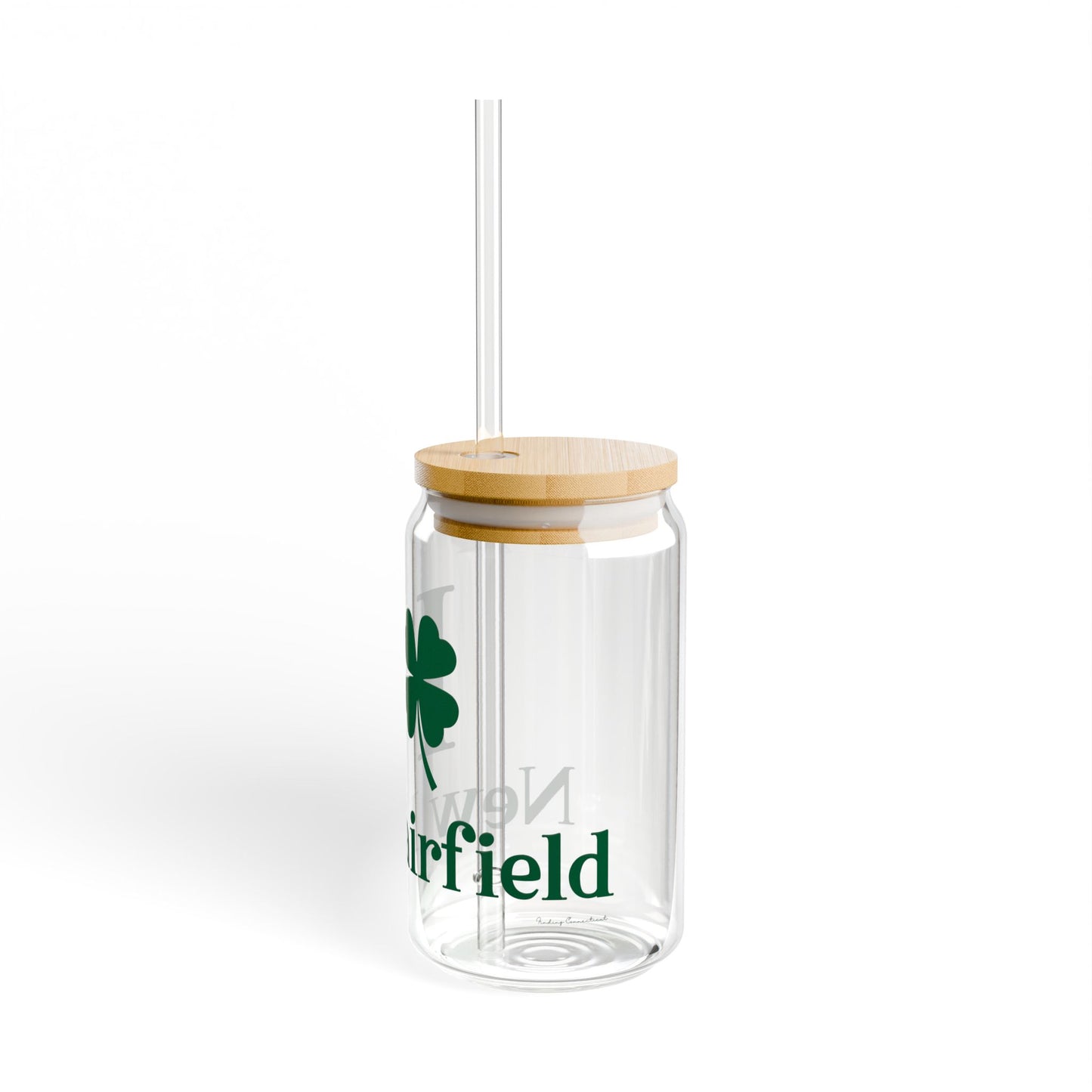 I Clover New Fairfield  Sipper Glass, 16oz