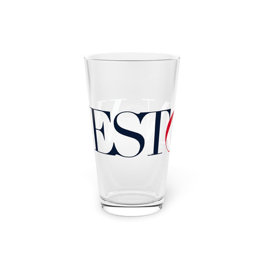 41 Tilt Weston Pint Glass, 16oz