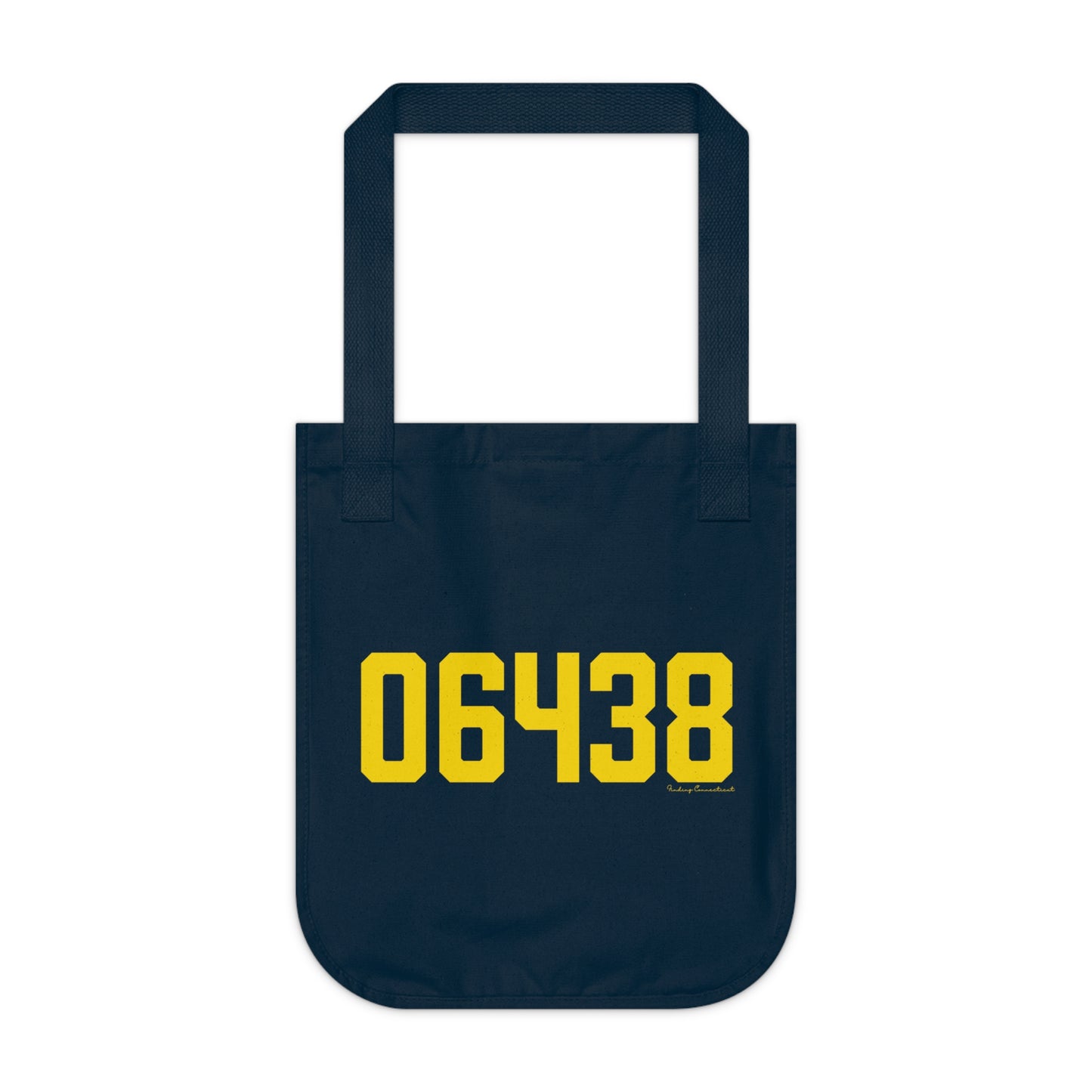 06438 Haddam Connecticut Zip Code Organic Canvas Tote Bag