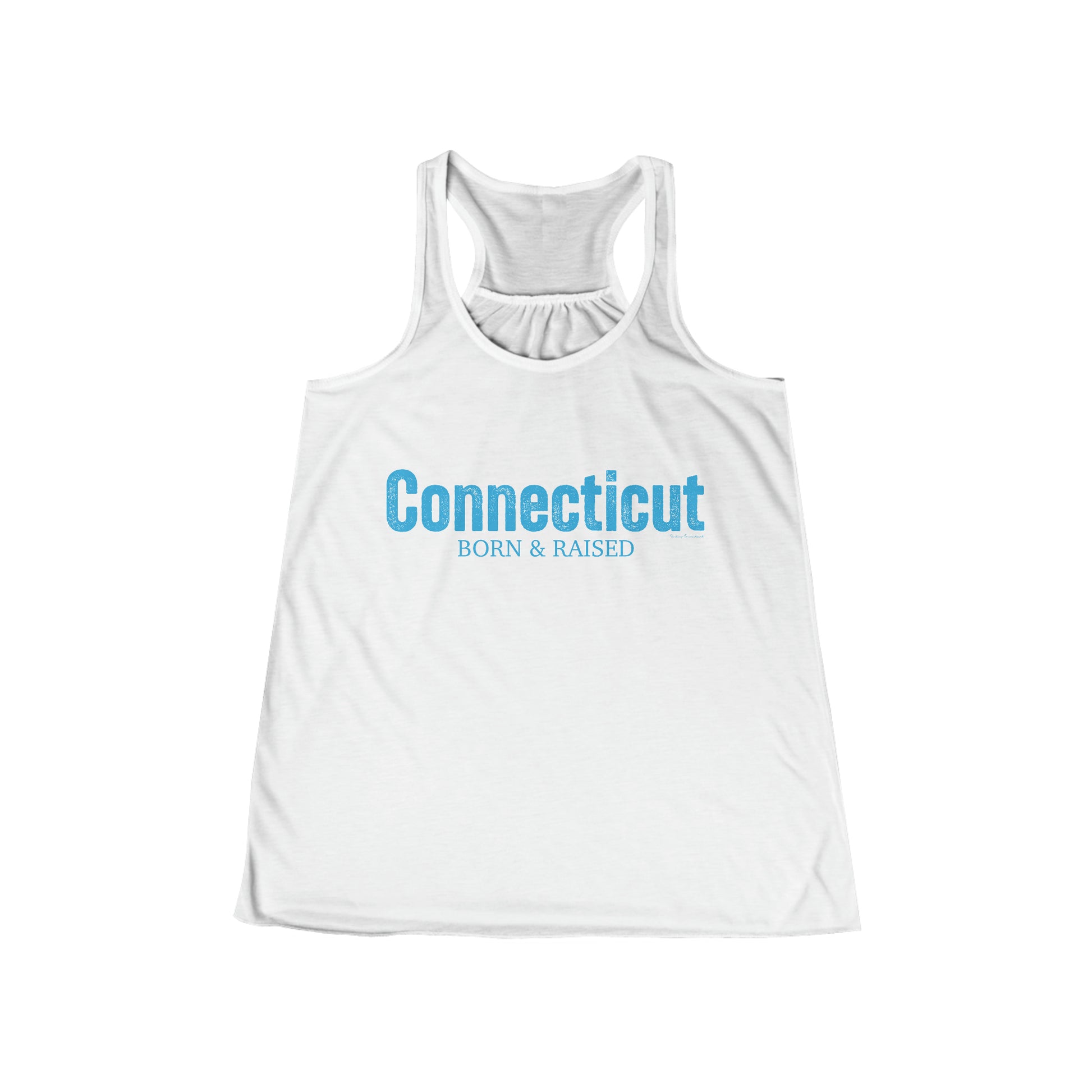 Connecticut born and raised tank top shirt 