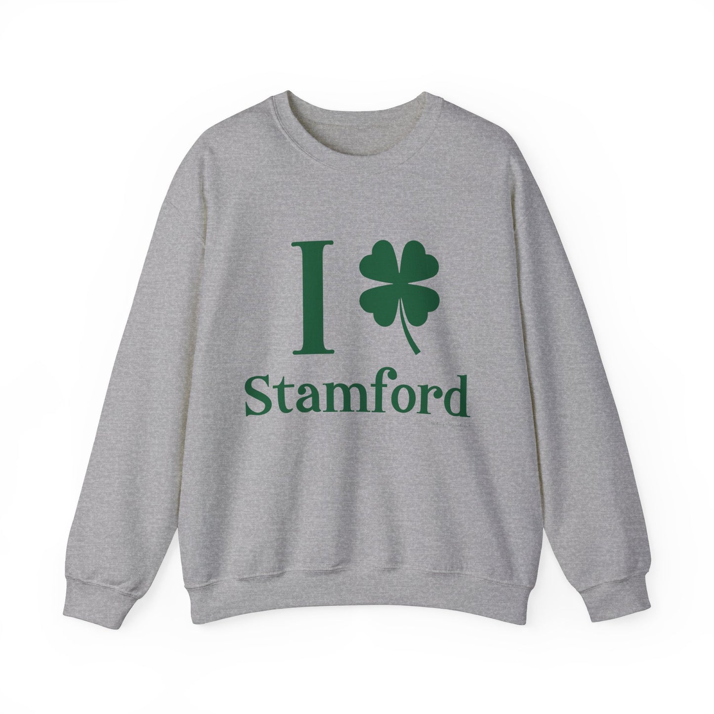 I Clover Stamford (Green) Unisex Heavy Blend™ Crewneck Sweatshirt