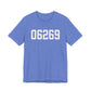 06269 Storrs CT Zip Code  Zip Code Unisex Jersey Short Sleeve T-Shirt