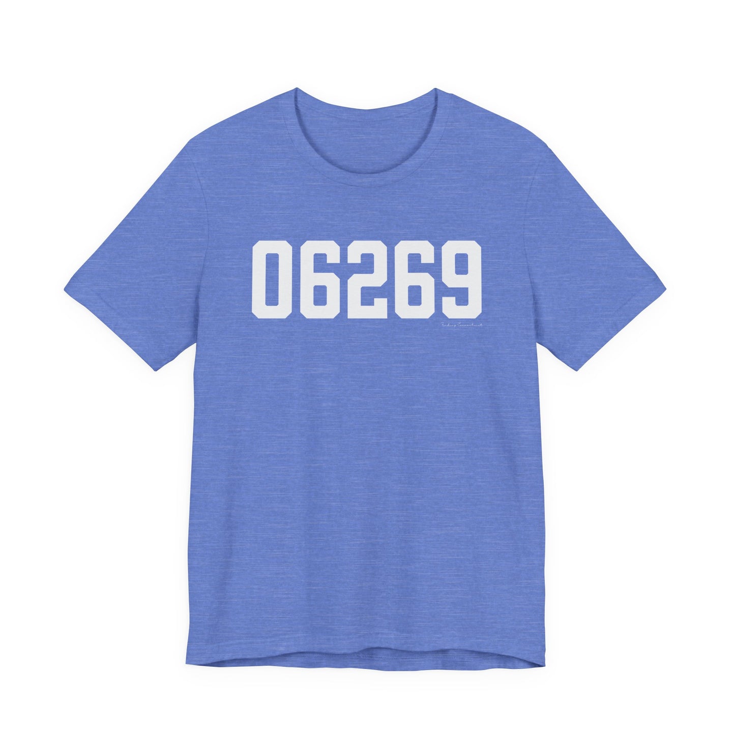 06269 Storrs CT Zip Code  Zip Code Unisex Jersey Short Sleeve T-Shirt