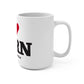 I Heart DARN Mug 15oz
