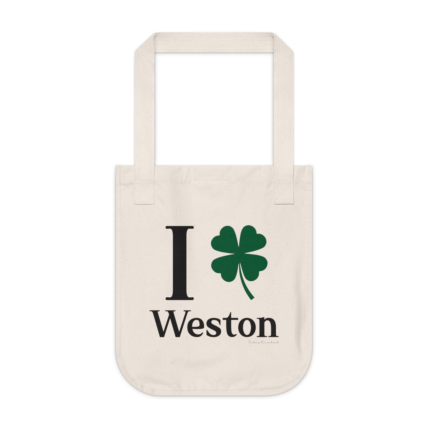 I Clover Weston Organic Canvas Tote Bag